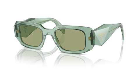 prada 17ws green|Prada 17ws sunglass hut.